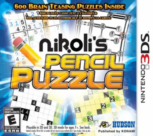 Nikoli's Pencil Puzzle (USA) (En,Fr,Es)